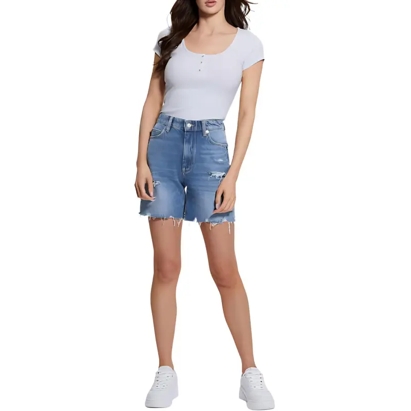 GUESS T Shirts Women's Blue-1