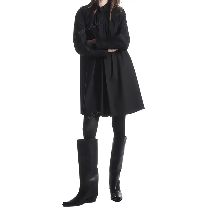 COS Long Sleeved Dresses Women's Black-2