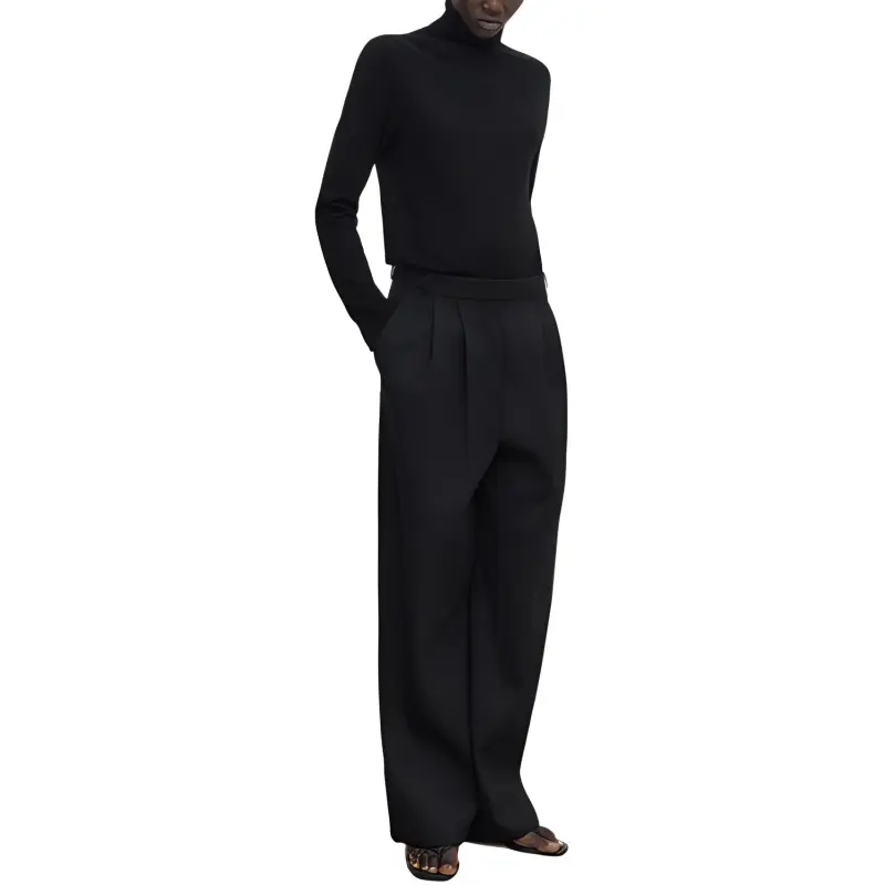 Massimo Dutti Sweater Women's Black-2
