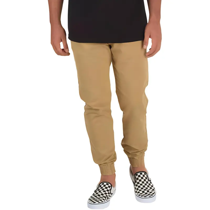 Vans Casual Pants Men Yellow-2