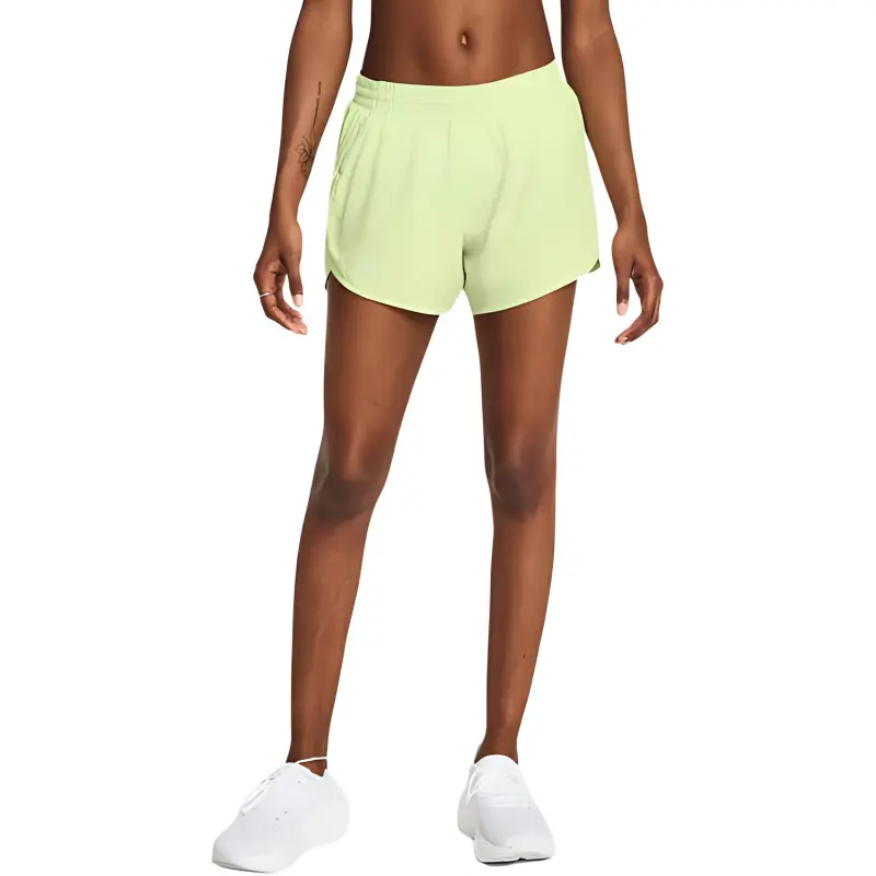 Under Armour Women's UA Fly-By 3' Shorts Casual Shorts Women's Green-3