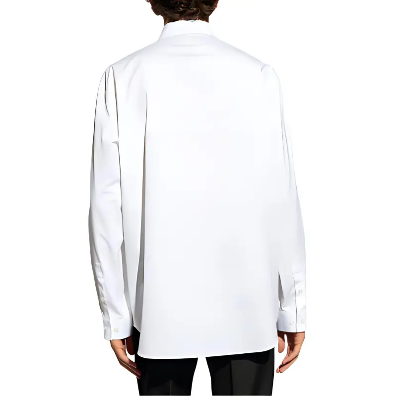GUCCI Collared Long Sleeve Shirt-6
