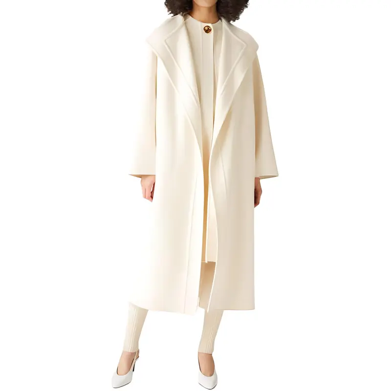 Loro Piana Gerry Coat Coats Women's Nougat-2