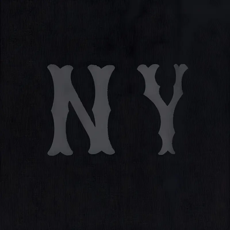 MLB New York Yankees Megagram Casual Pants Women's Black-2