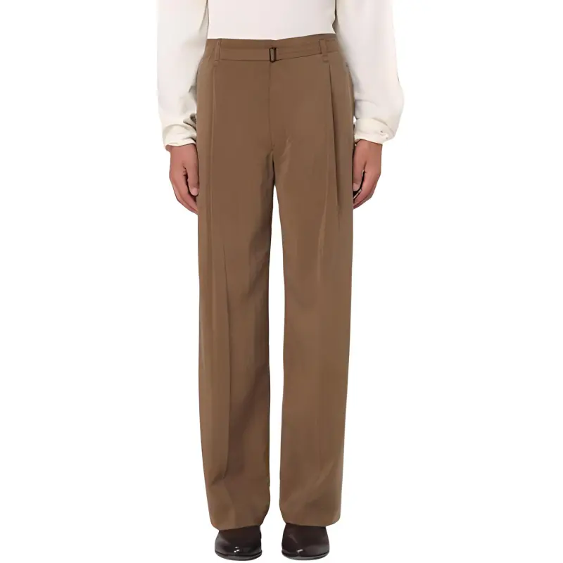Lemaire Belted Straight Leg Trousers-1