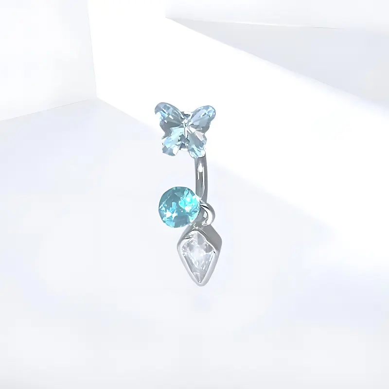 Shiban Alloy/Zircon Earrings Women's-2