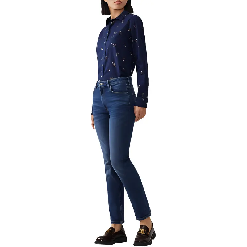 GANT Shirt Women's 409 Classic Blue-2