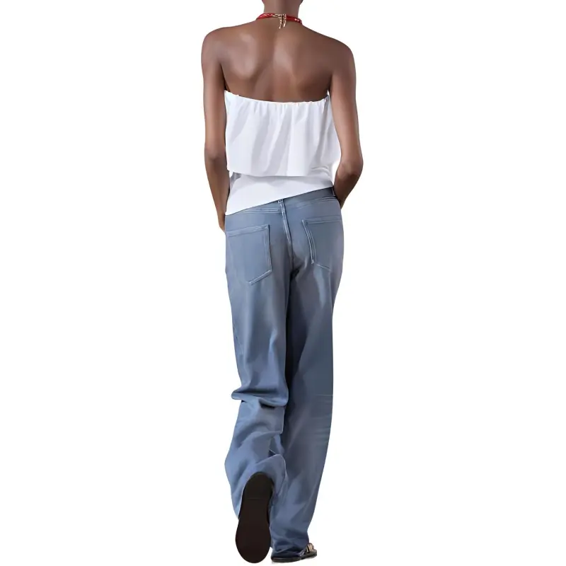 ZARA Tank Tops Women's White-2