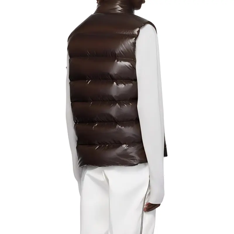 Moncler Tibb Logo patch Padded Gilet-4