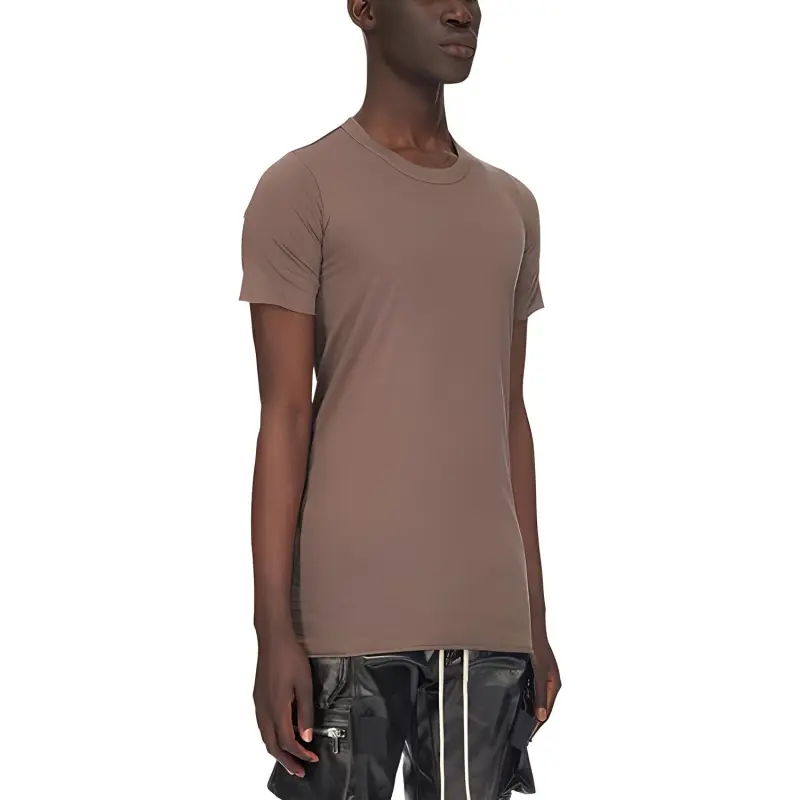 RICK OWENS T Shirts Men Dusty Gray-3