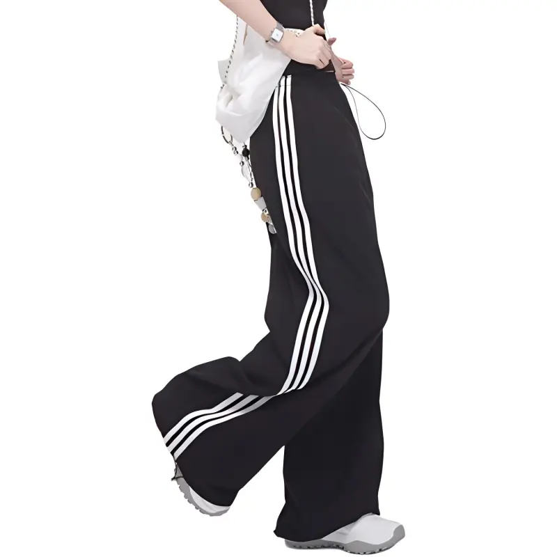 YINLEI Casual Pants Women's Black-1