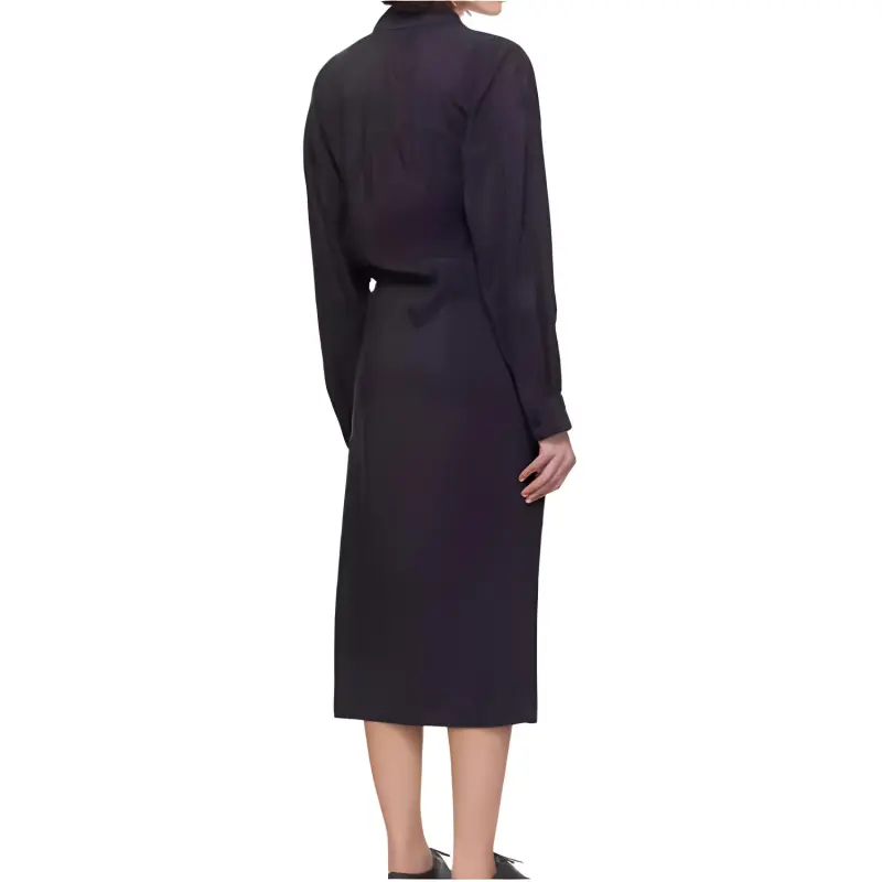 Lemaire Long Sleeved Dress Women's Black-1
