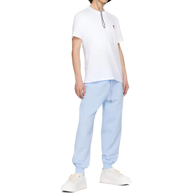 Ami Paris Ami De Coeur Cotton Track Pants-3