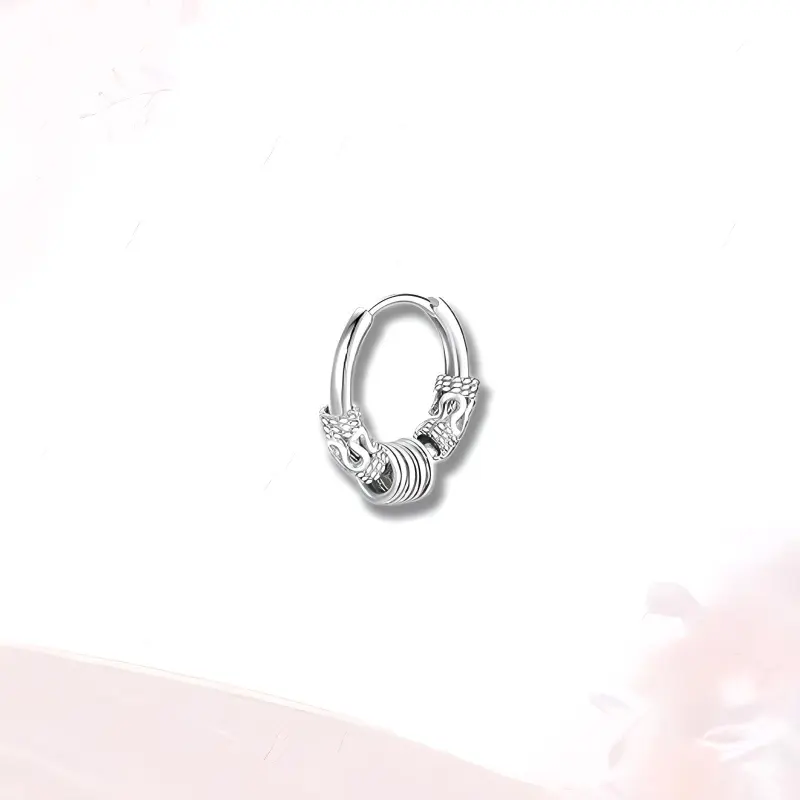 GIRATI Stainless Steel Earrings Unisex-2