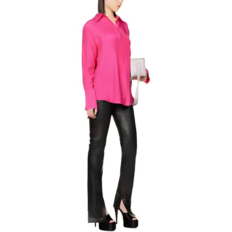 THEORY Button-Up Long Sleeved Shirt-4