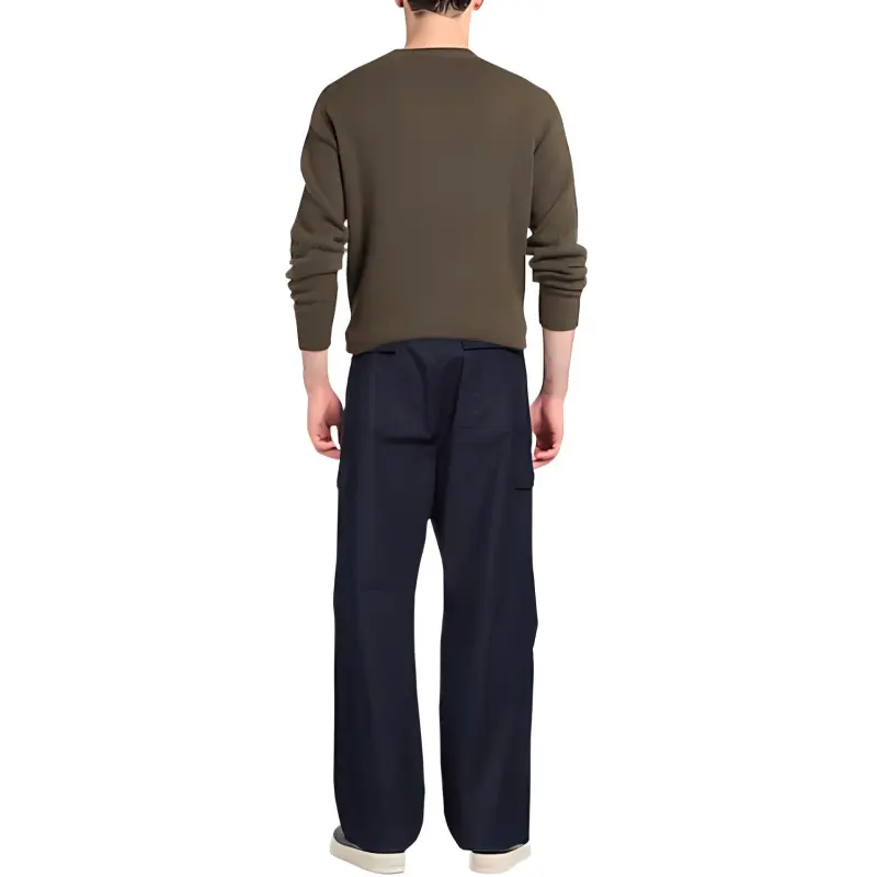 Rick Owens DRKSHDW Casual Pants Men's Blue-4