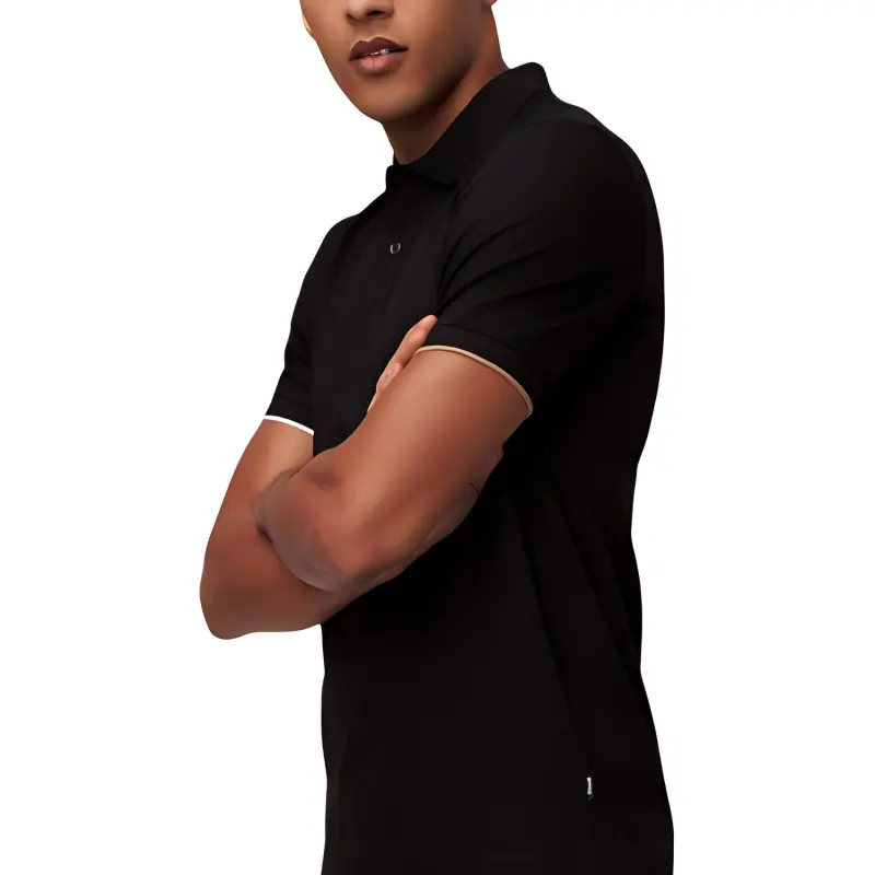 HUGO BOSS Polo Shirt Men's Black-3