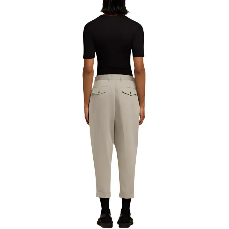 Ami Paris Cropped Trousers-2