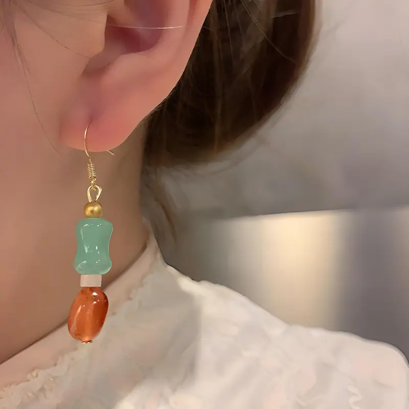 VOEX Colored Glaze Earrings Women's-2
