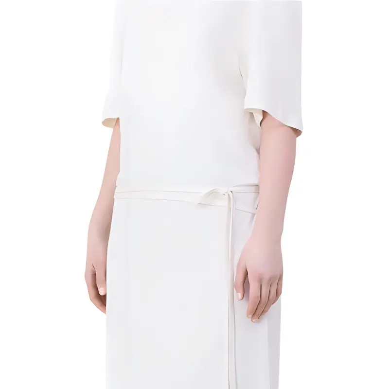 Lemaire Short Sleeved Belted Maxi Dress-1