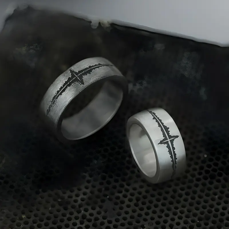 Silver Art 999 Fine Silver Rings Unisex-5