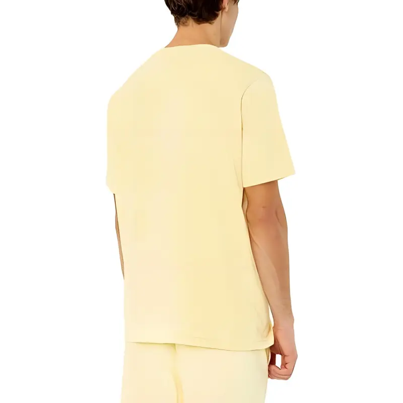 DIESEL OVAL D Series T Shirts Men Yellow-3