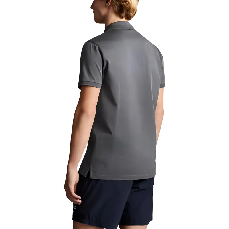 Moncler SS22 Polo Shirts Men Dark Gray-3