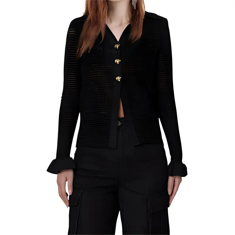 Self portrait Shirt Women's Classic Black-2