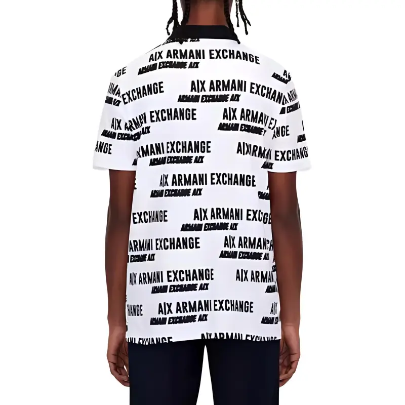 ARMANI EXCHANGEAE Polo Shirt Men's White-2