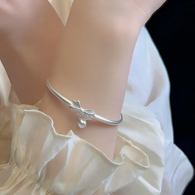 NSAOT 999 Fine Silver Bangles Women's-6