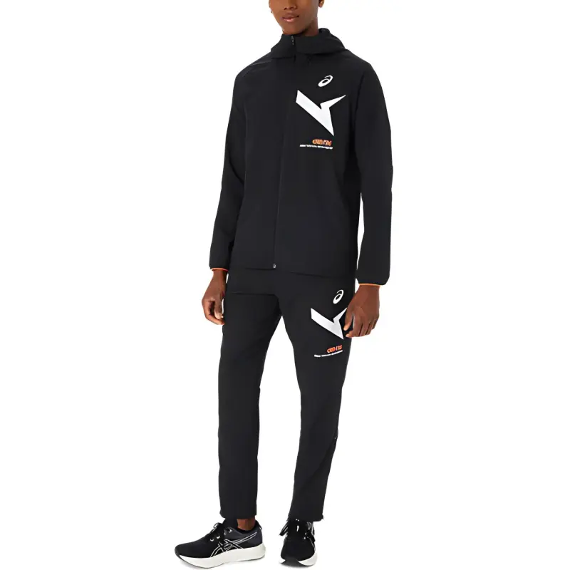 Asics A I M Jackets Coats Men's Black-2