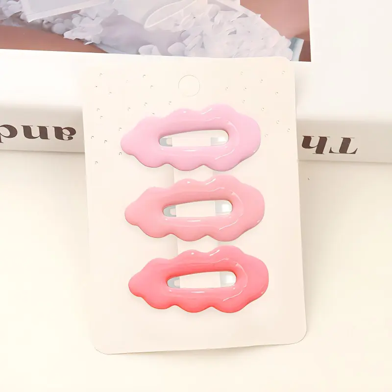 Crafts Women's Acrylic Hair Clips Women's-2
