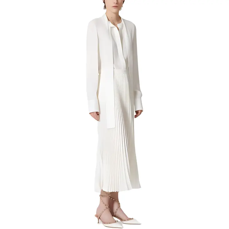 Valentino Toile Iconographe High Neck Blouse-2