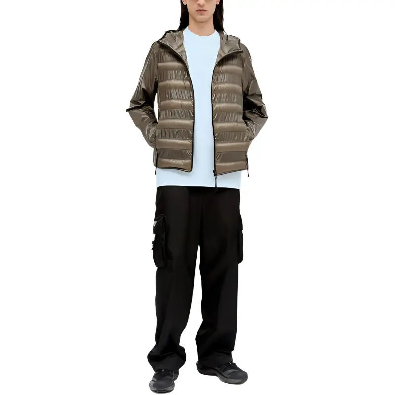 Moncler Jackets Coats Men's Brown-3