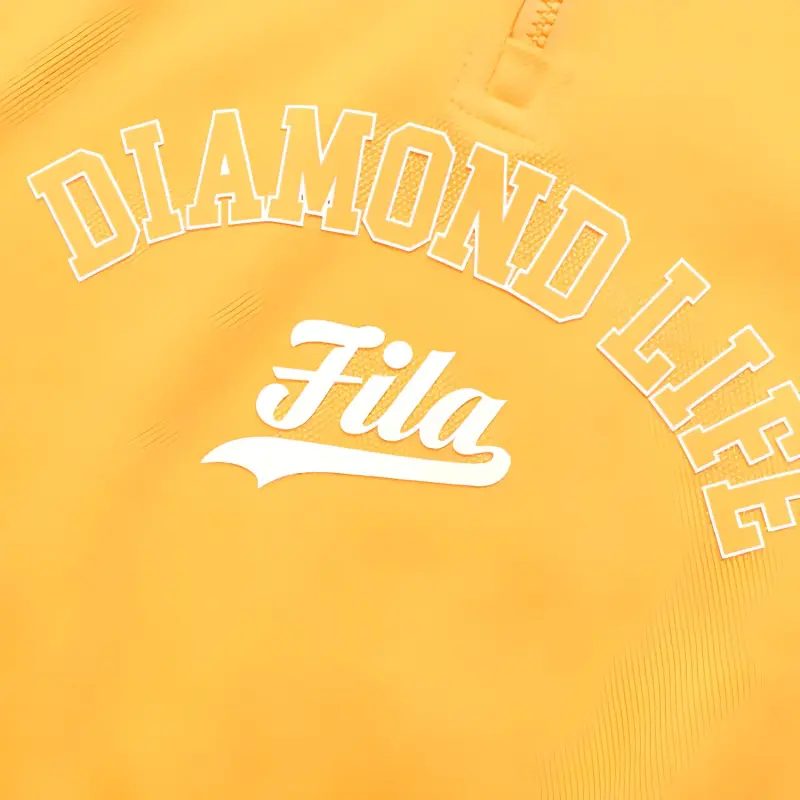 FILA FUSION Sweatshirts Women's Apricot Orange-2