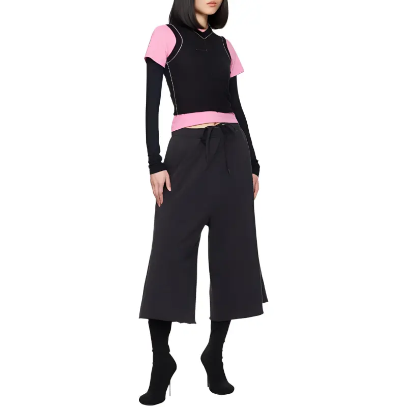 MM6 Maison Margiela Tank Tops Women's Black-3