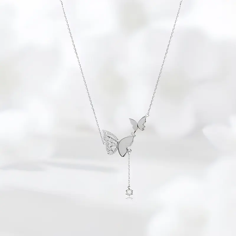 TRUE ME Zircon Necklaces Women's-2