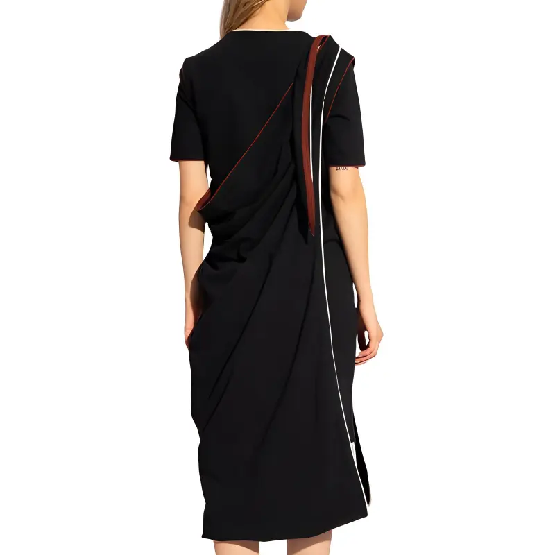 Lemaire Wraparound style T shirt Dress-3