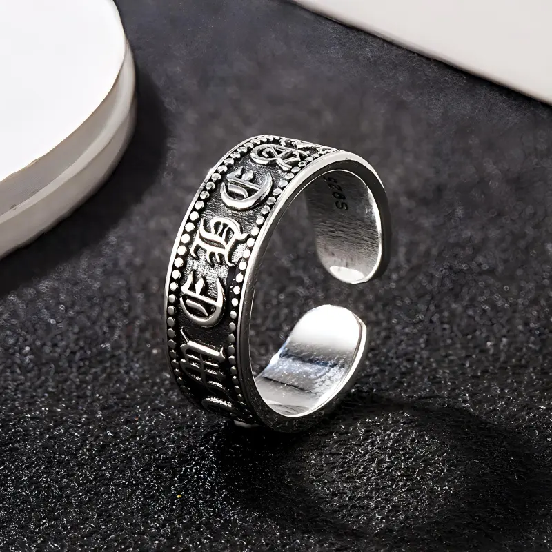 Happy Tide S925 Silver Rings Men's-3