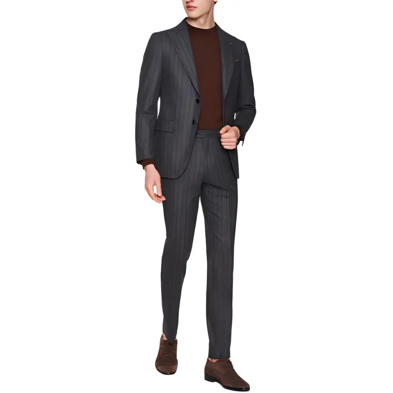 JODOLL Suit Trousers Men Gray-1
