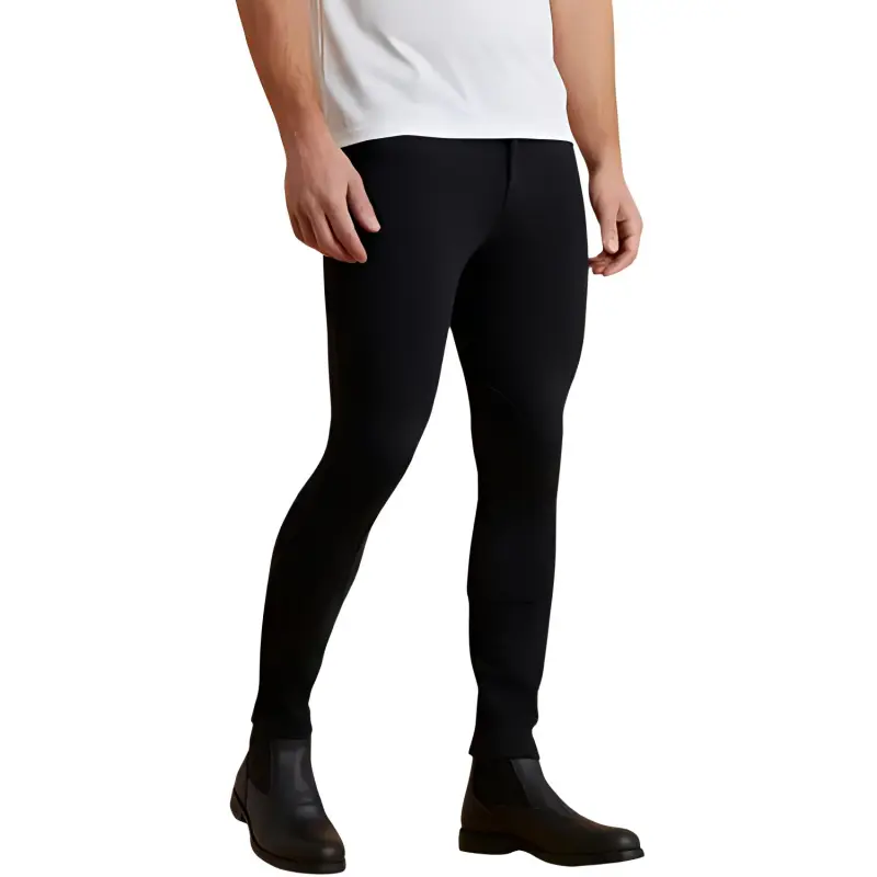 DECATHLON Knitted Sports Pants Men's Black-2
