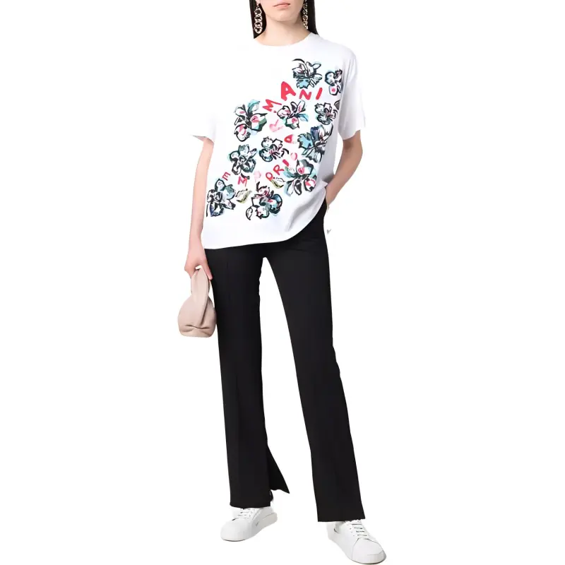 EMPORIO ARMANI T Shirts Women's White-1