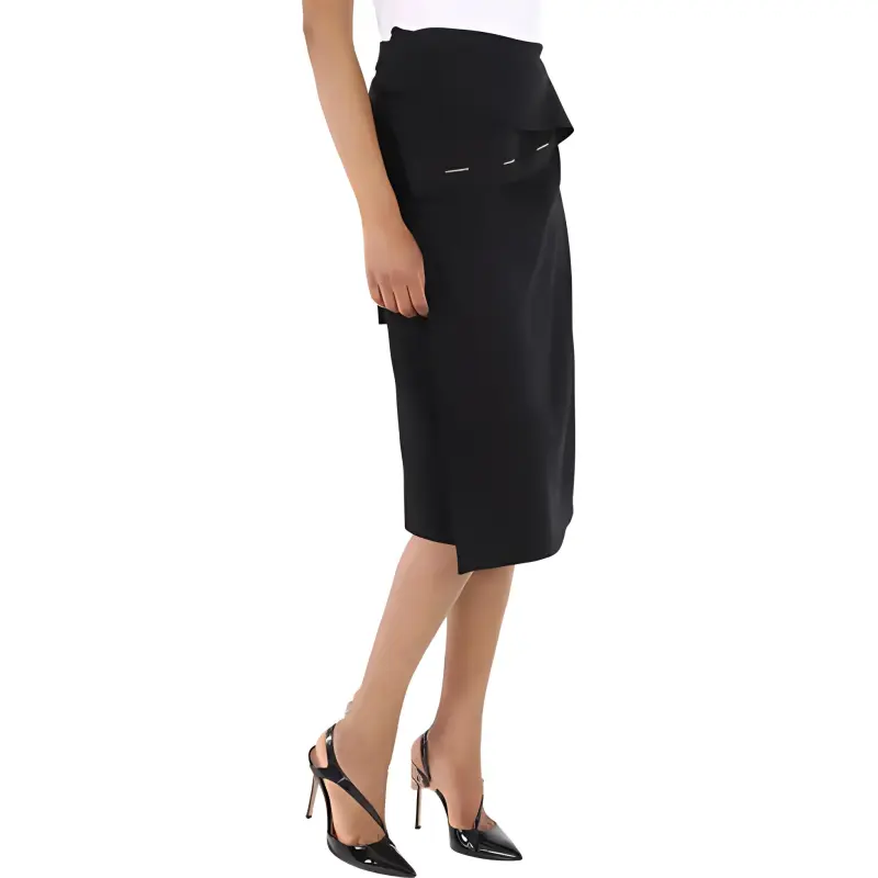 Burberry Casual Short Skirts Women's Black-4