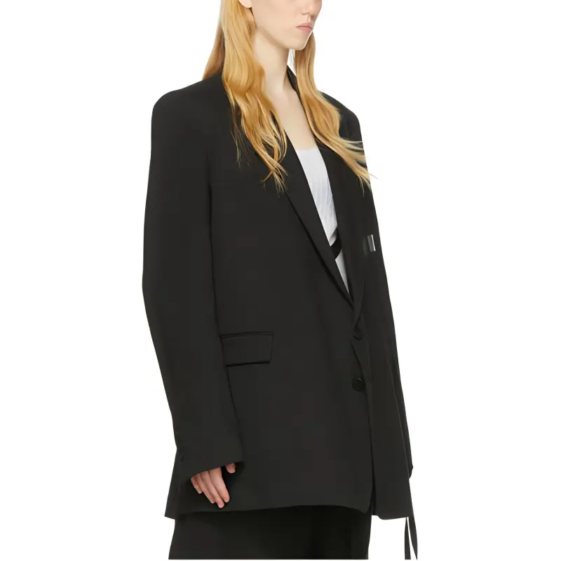 Ann Demeulemeester Single Breasted Blazer-4