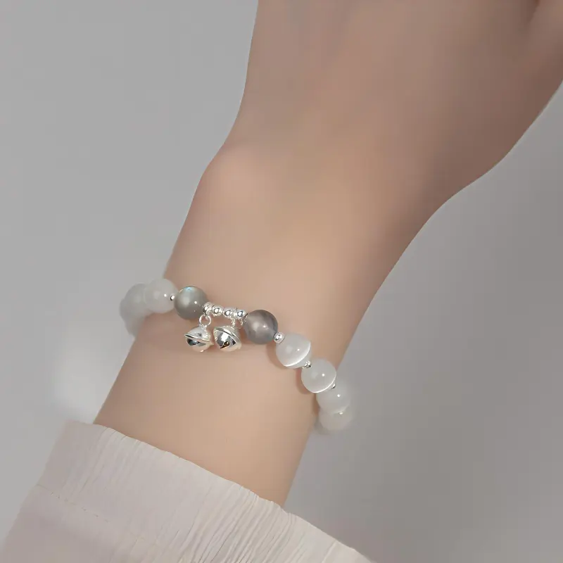 PIARA Glass Cat Eye Bracelets Women's-1