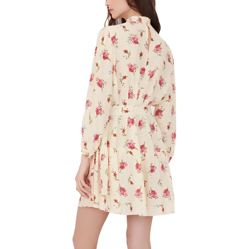 Maje Long Sleeved Dress Women's Light Umber-2