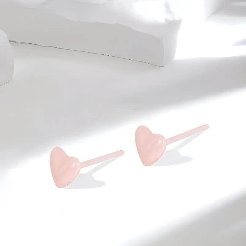 ROGA Ceramic Stud Earrings Women's-2
