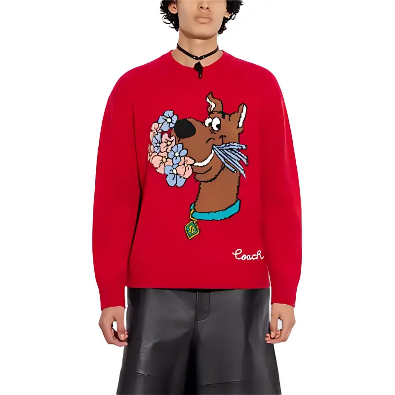COACH Sweaters Women's Red-2