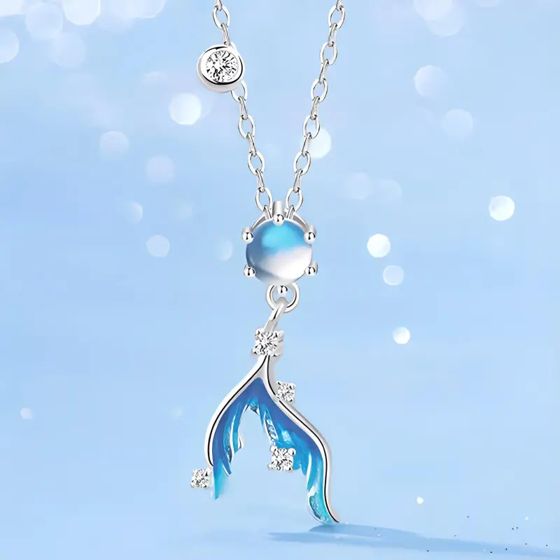 CHINA GOLD 925 Sterling Silver Necklaces Women's-2