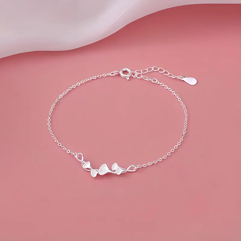 Danfu 999 Fine Silver Bracelets Women's-2